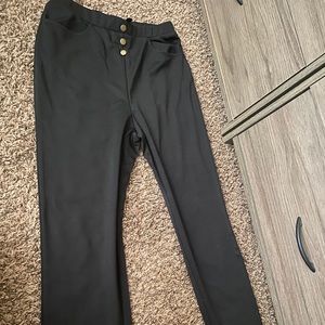 Solid high Waisted Skinny Pant